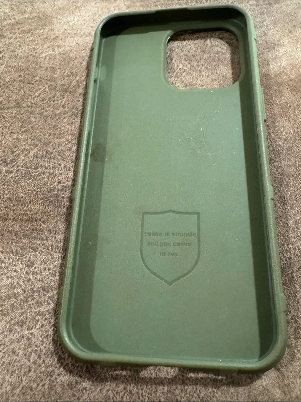 Rugged Shield Military-Style Green Phone Case